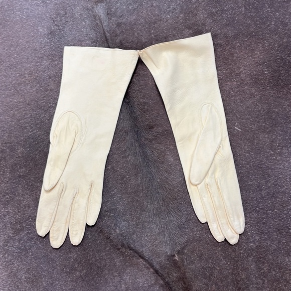 Leather VTG Trimmingham Brothers Bermuda Kid Gloves - Picture 5 of 8